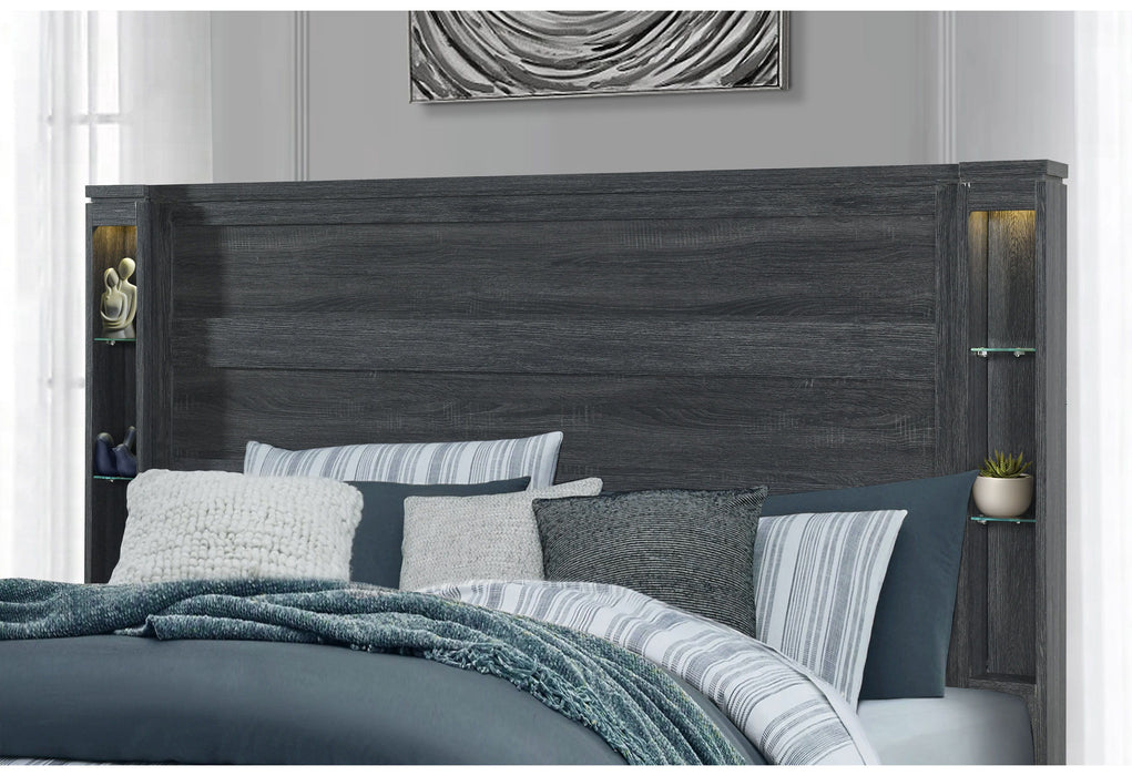 Cypress - King Bed Group - Dark Gray