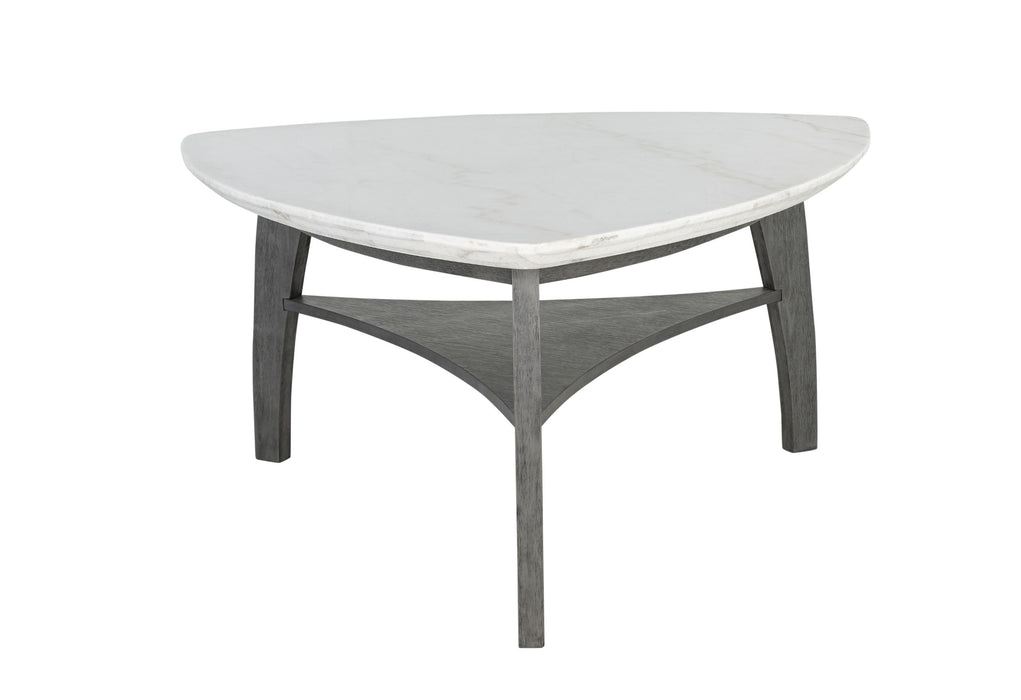 D8192 - Triangle Dining Table - Light Gray