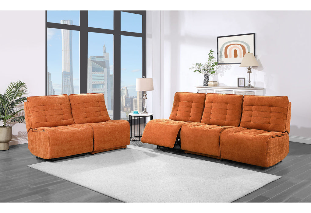 U6066 - Build It Your Way Sofa / Loveseat - Rust