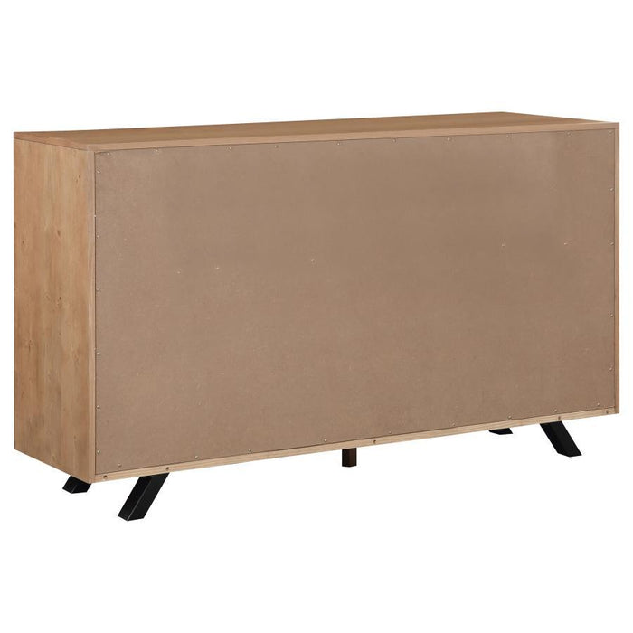 Taylor - 7-Drawer Dresser - Light Honey Brown