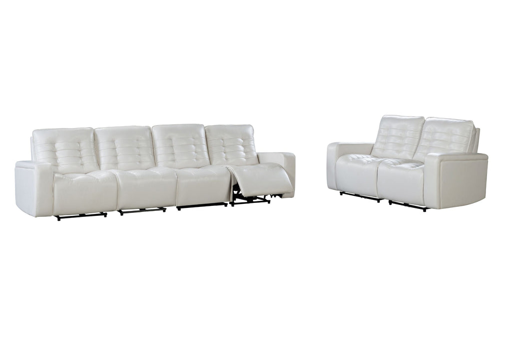 U6066 - Build It Your Way Sofa / Loveseat 2 - Blanche White