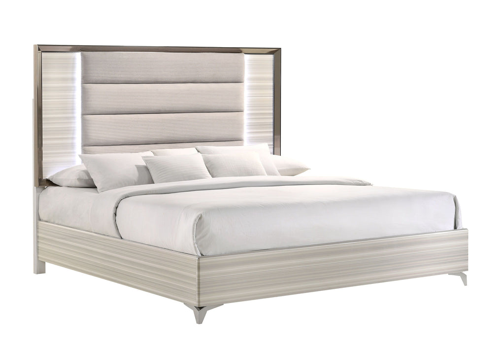 Zambrano - King Bed Group - White