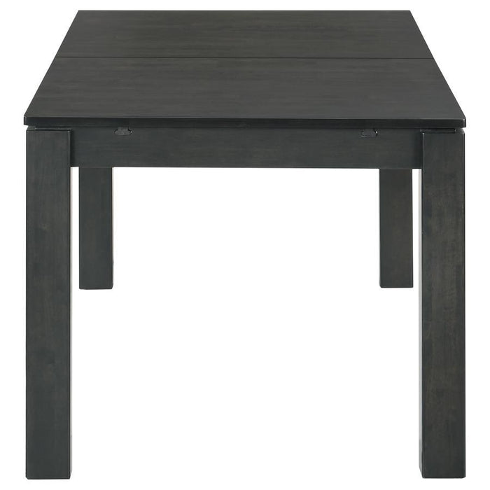 Jakob - Rectangular Extension Leaf Dining Table - Black