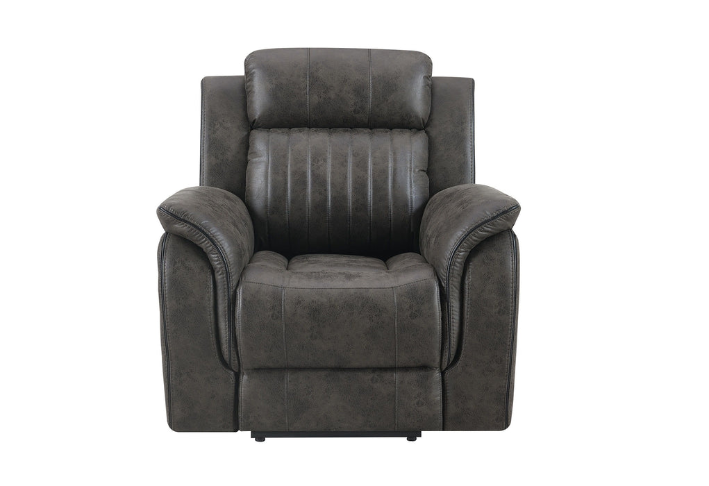 U8517 - Reclining Sofa / Reclining Loveseat / Glider Recliner - Charcoal