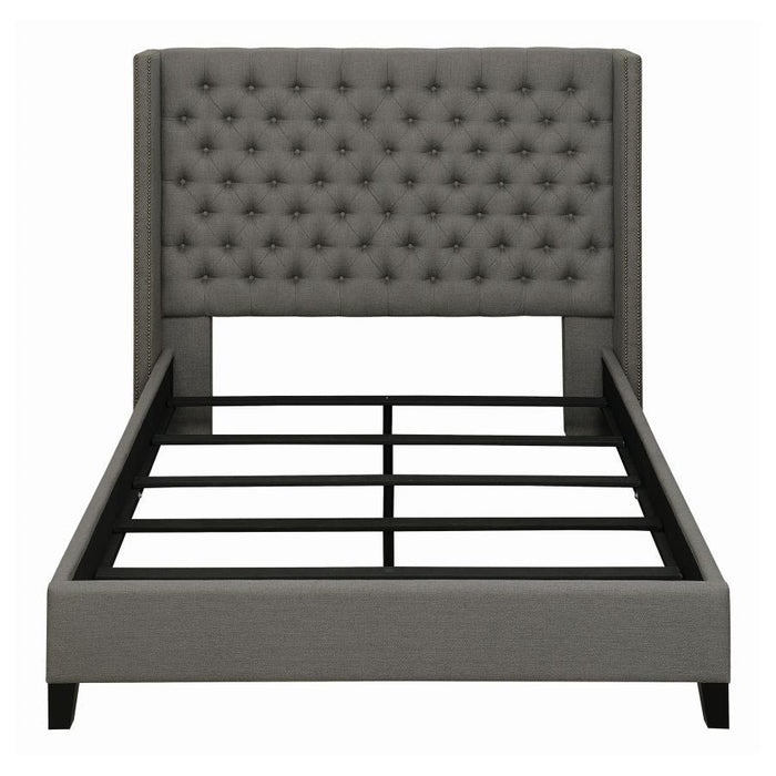 Bancroft - Upholstered Wingback Bed