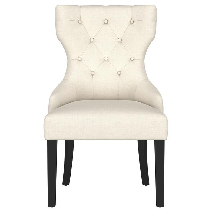 Baney - Upholstered Parson Dining Side Chair With Tufted Back