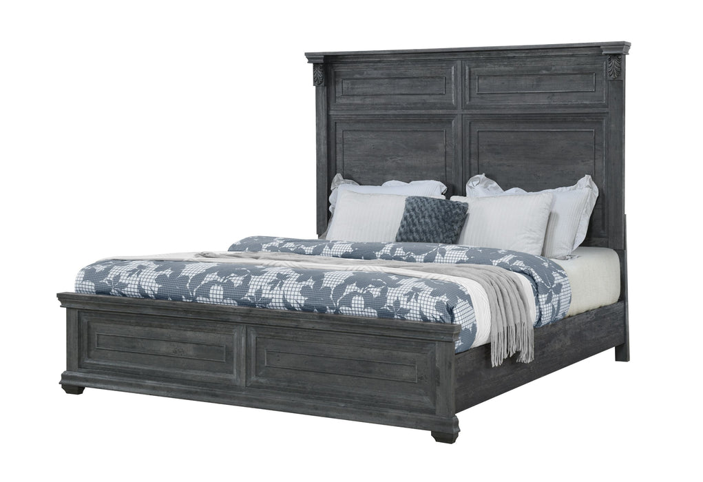 Tatum - King Bed Group Without Storage - Gray