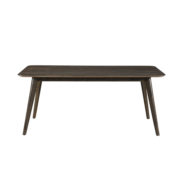 Rex - 72" Fixed Top Rectangle Dining Table - Walnut