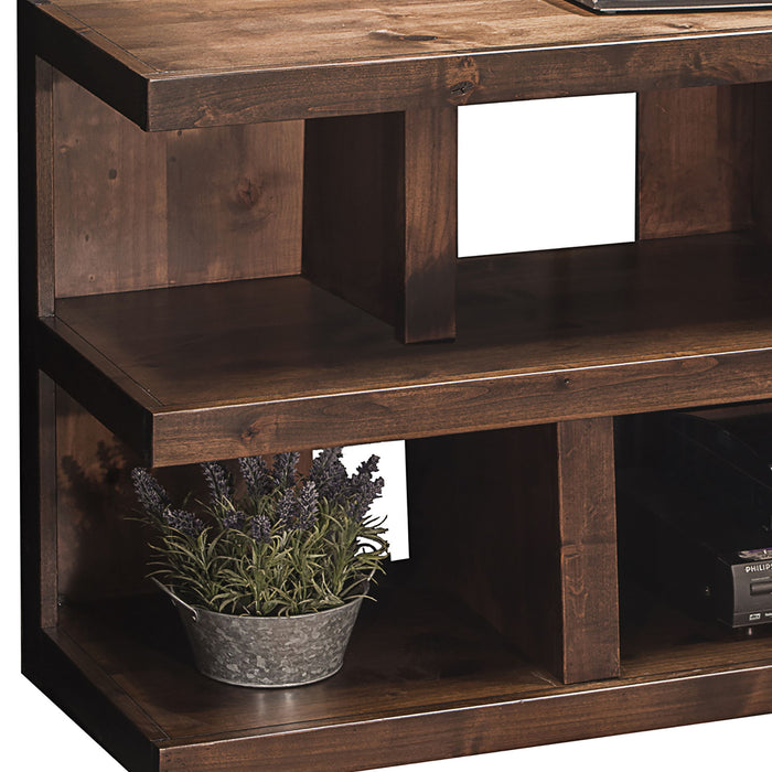 Sausalito - 64" Open Console TV Stand - Whiskey