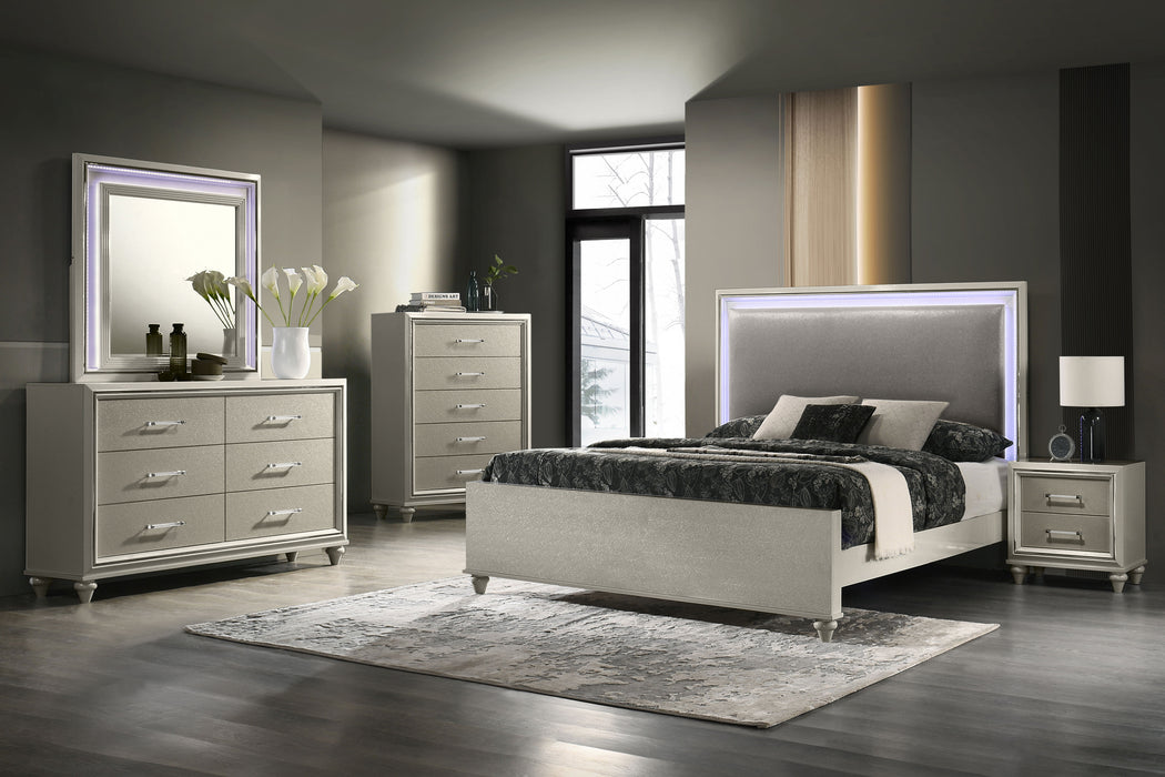 Lumina - Nightstand - Silver