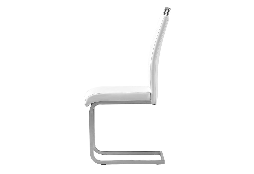 D9121 - Dining Chair Leatherette - White