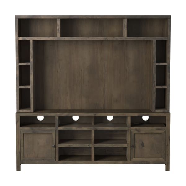 Joshua Creek - Entertainment Center - Barnwood