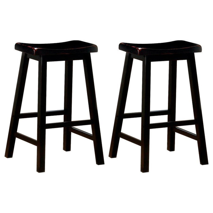 Durant - Wooden Bar Stools (Set of 2)