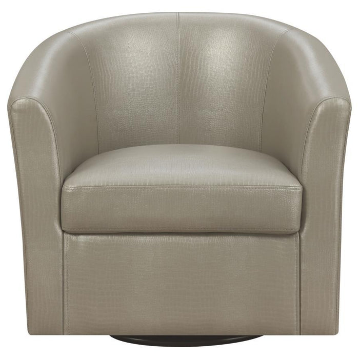 Turner - Upholstery Sloped Arm Accent Swivel Chair