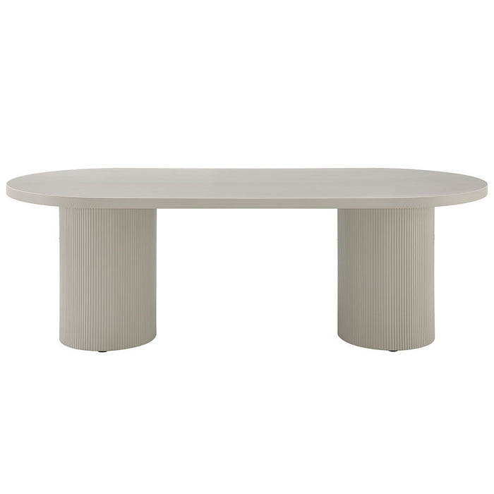 Laela - Dining Table - White Finish