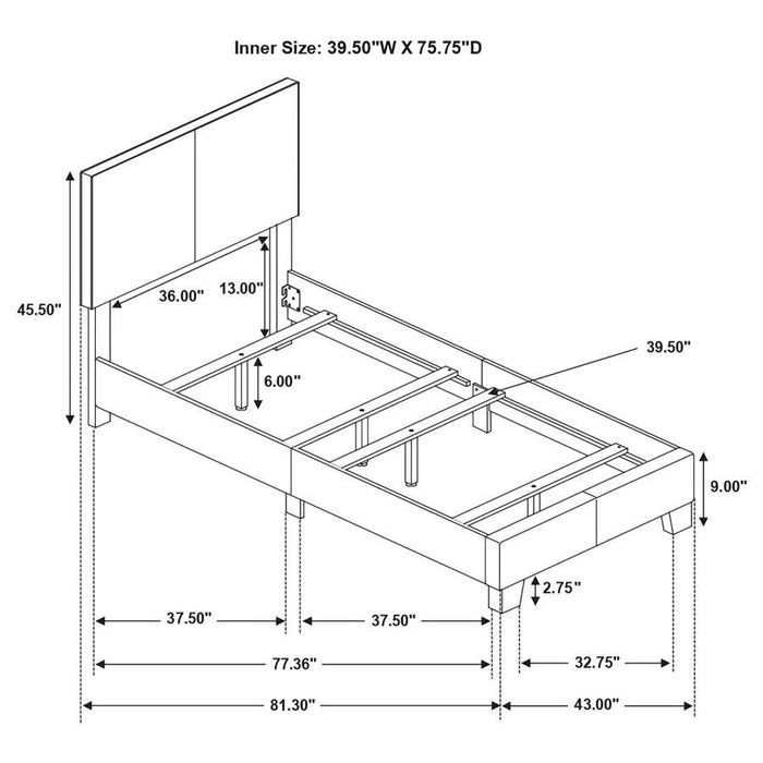 Dorian - Upholstered Bed