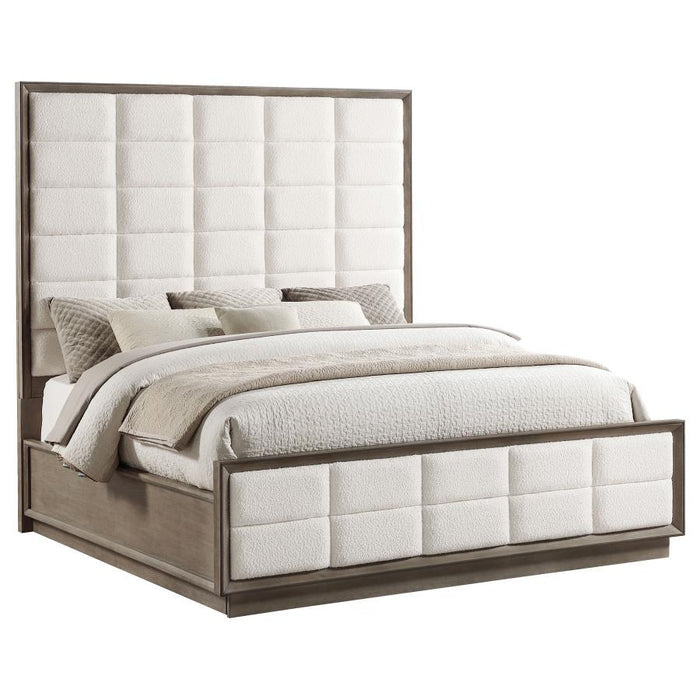 Durango - Upholstered Bed Peppercorn