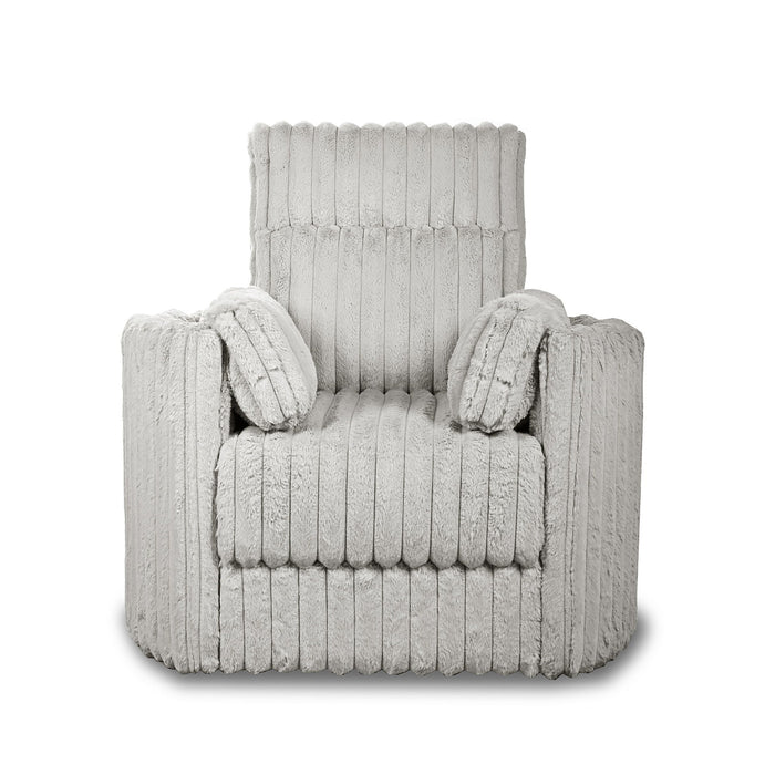 Embrace - Swivel Accent Chair - Light Gray