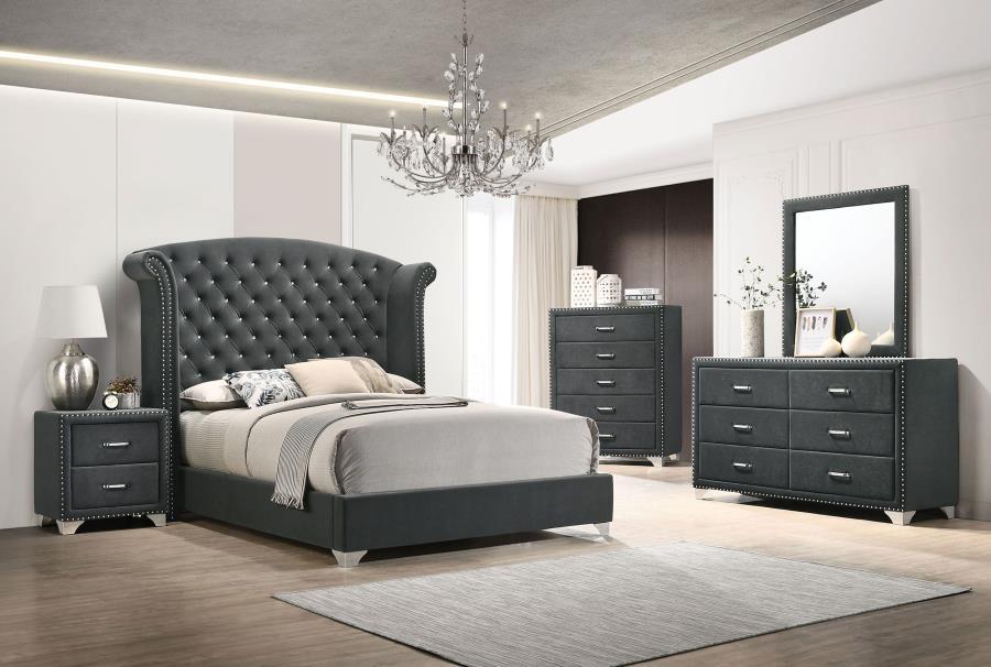 Melody - Tufted Upholstered Bedroom Set