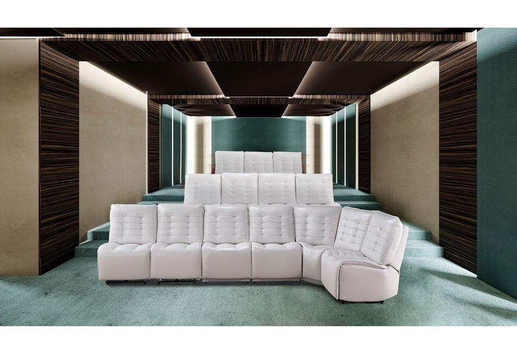 U6066 - Build It Your Way Sectional - Blanche White