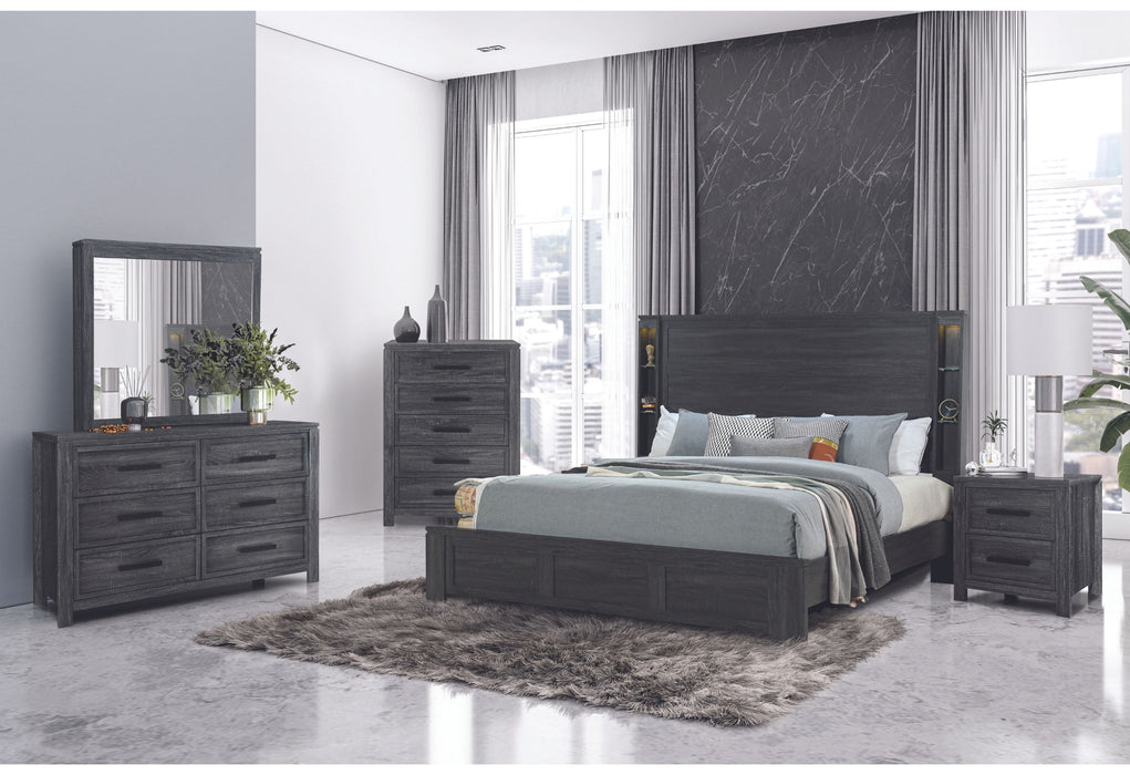 Cypress - Full Bed Group - Dark Gray