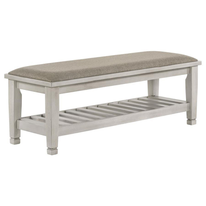 Franco - Bench with Lower Shelf