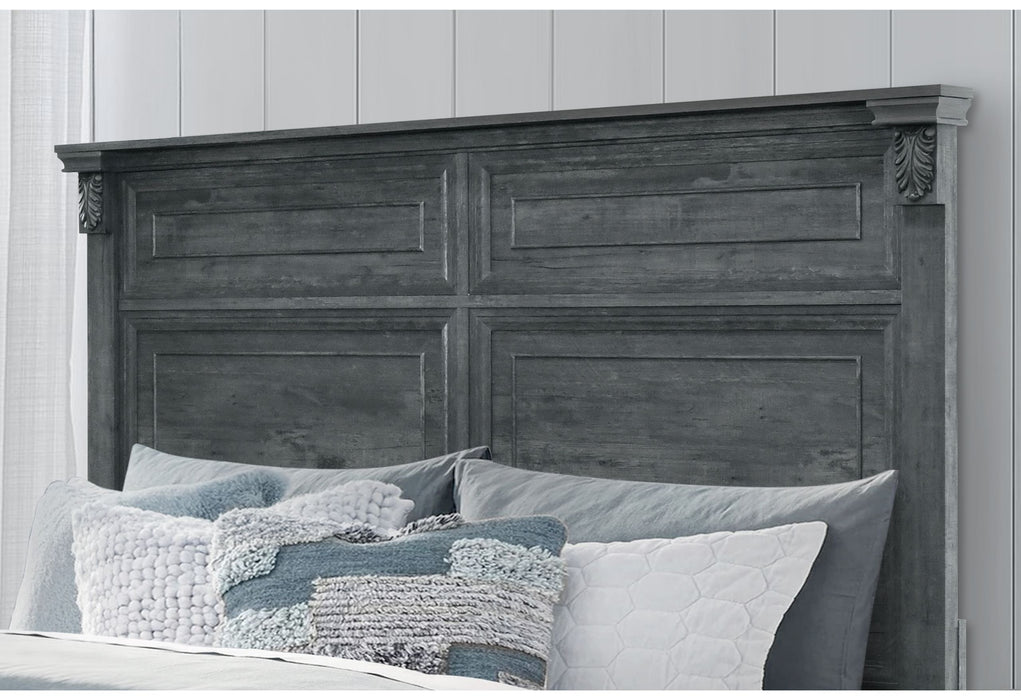 Tatum - King Bed Group Without Storage - Gray