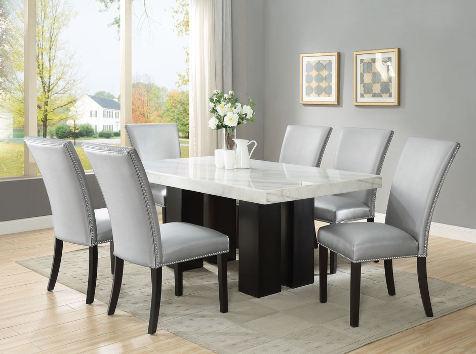 Camila - Rectangular Dining Set - White Top