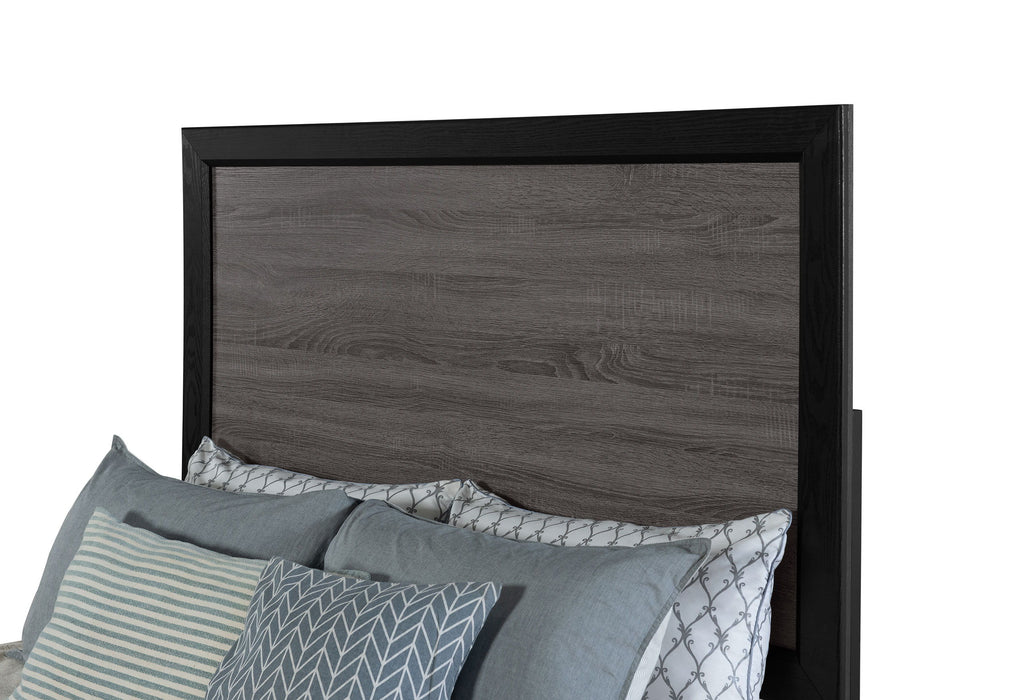 Lisbon - King Bed Group - Gray / Black