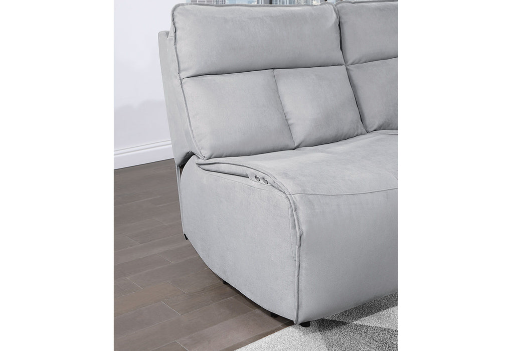 Build It Your Way U8088 - 3 Power Sofa - Gray