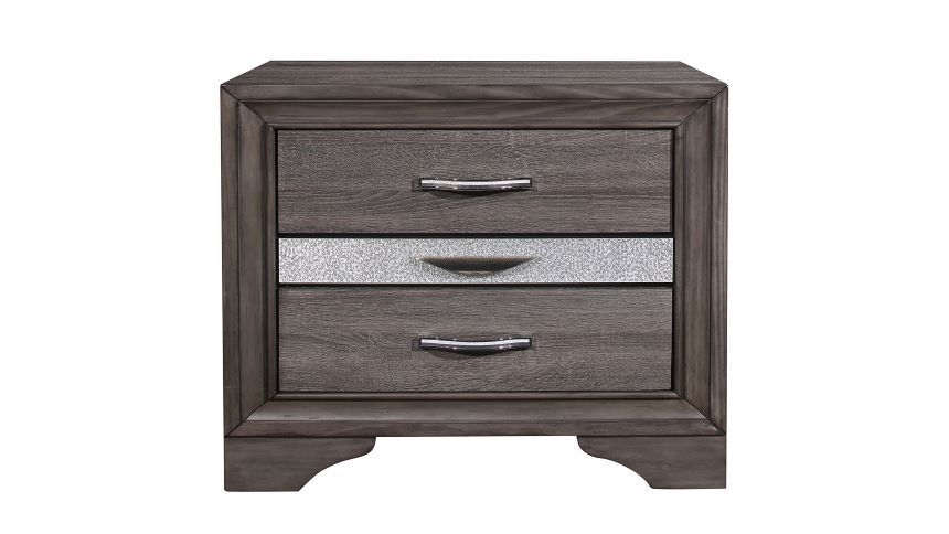 Seville - Nightstand - Gray