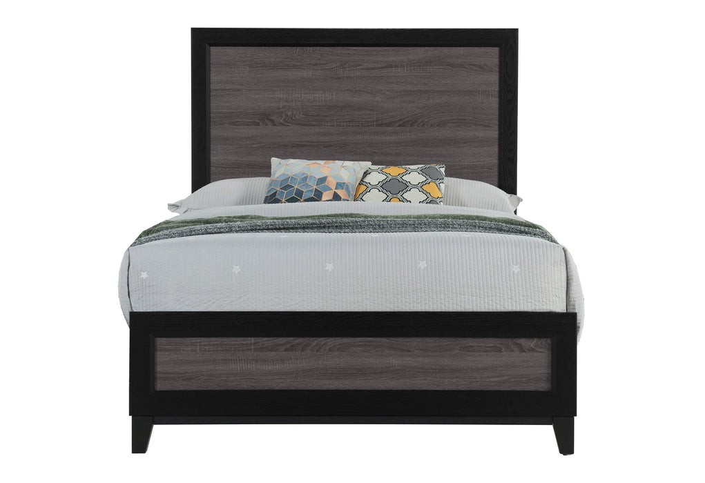 Lisbon - Full Bed - Gray / Black