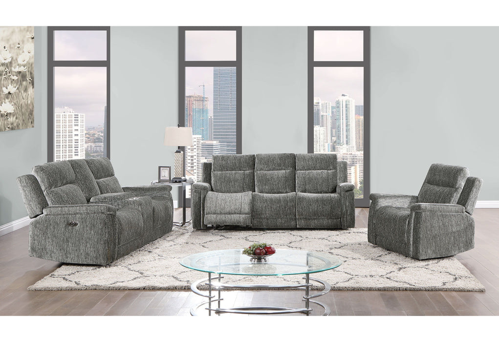 U1797 - Power Reclining Sofa - Dark Gray