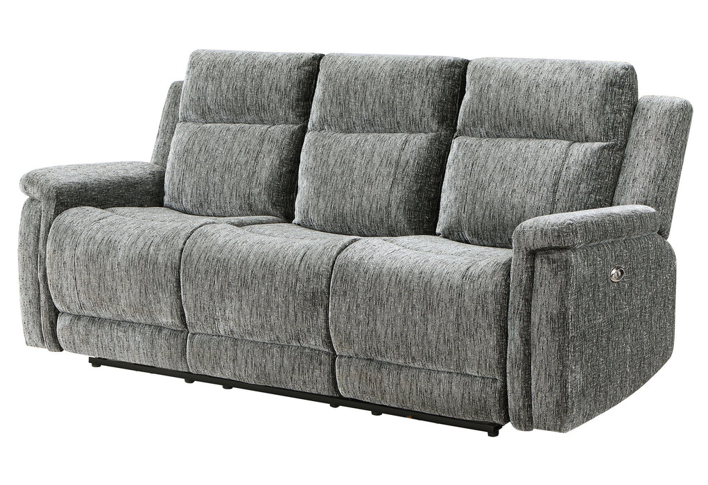 U1797 - Power Reclining Sofa - Dark Gray