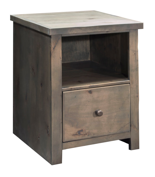 Joshua Creek - One Drawer File Cabinet - Barnwood