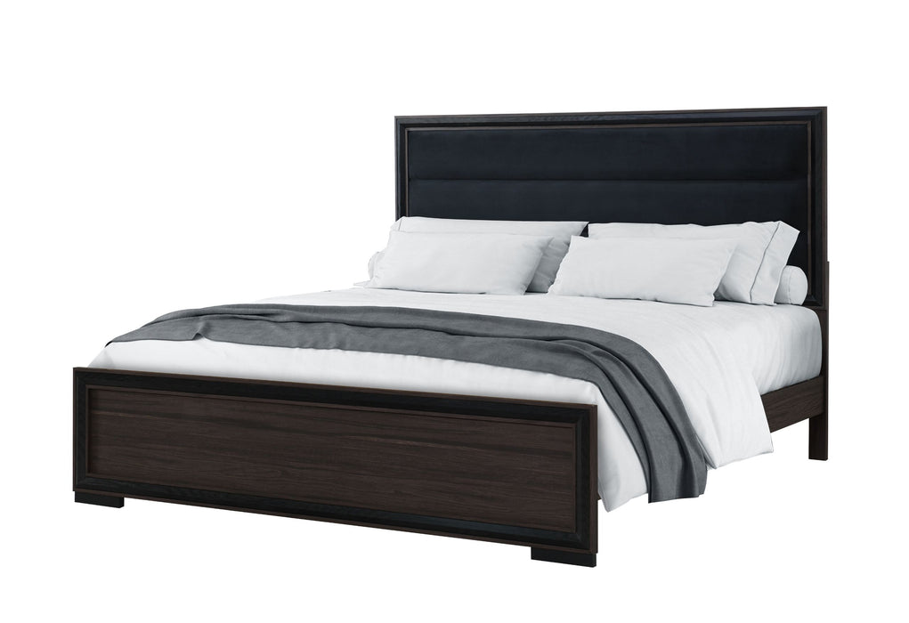 Amelia - King Bed - Brown