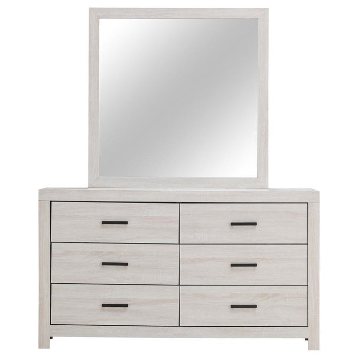 Brantford - 6-drawer Dresser With Mirror