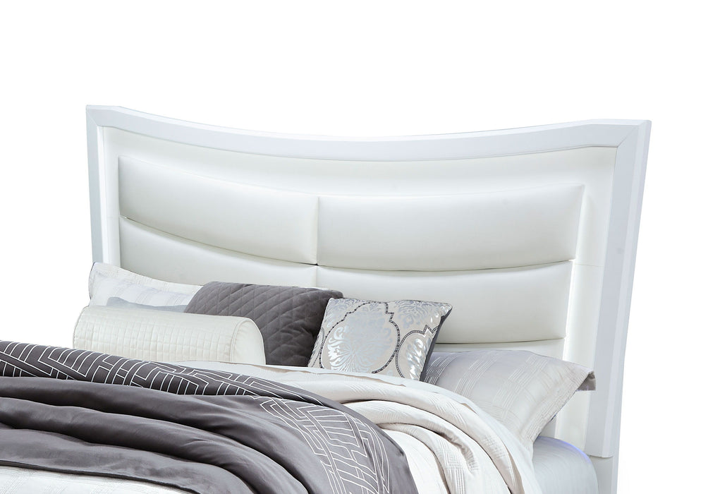 Collete - Full Bed Group - White