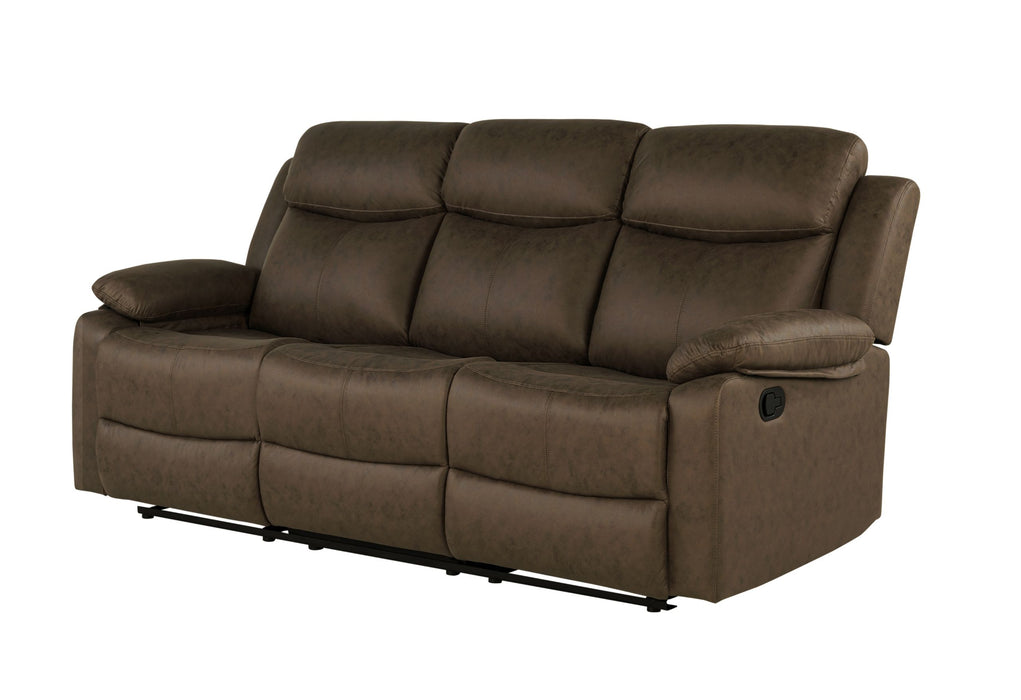 U6026 - 5 Reclining Sofa - Dark Brown