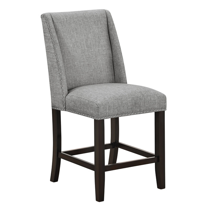 Faust - Counter Chair (Set of 2) - Gray