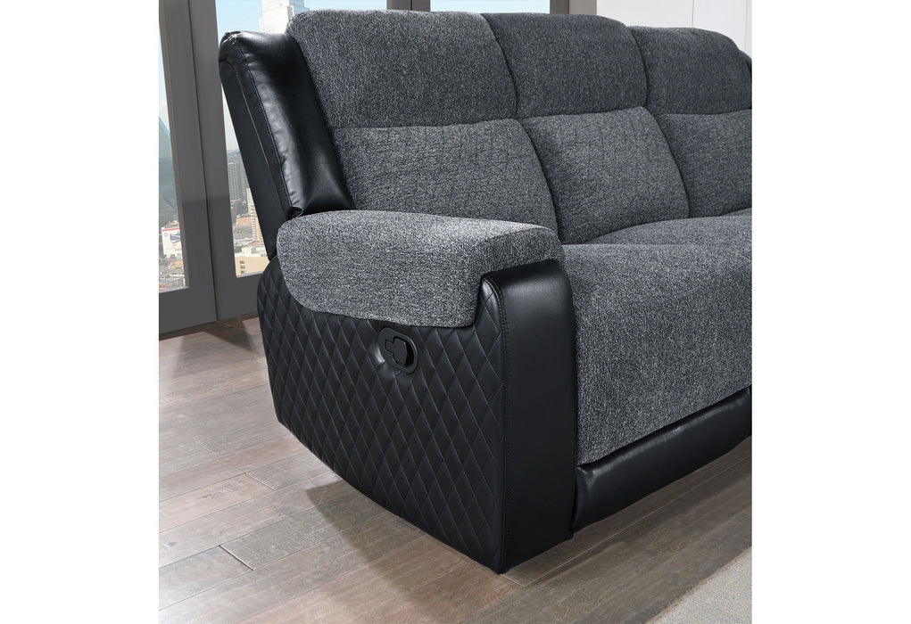 U5914 - Recliner - Gray / Black