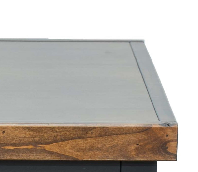 Essex - Coffee Table - Black / Whiskey