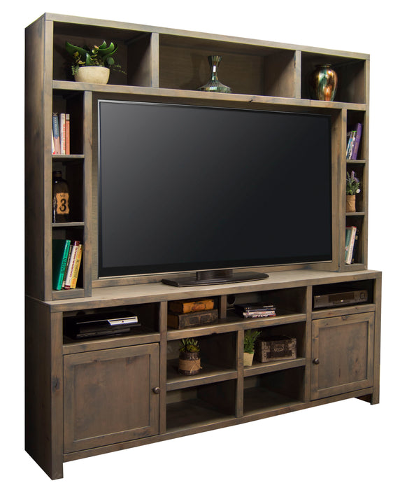 Joshua Creek - Entertainment Center - Barnwood