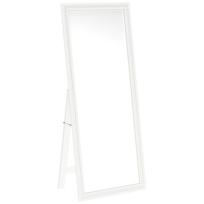 Windrose - Full Length Floor Standing Tempered Mirror With Led Lighting