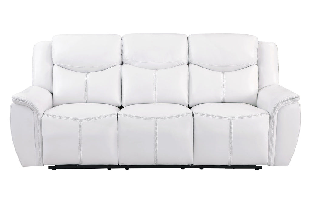 U5987 - Power Reclining Sofa - Blanche White