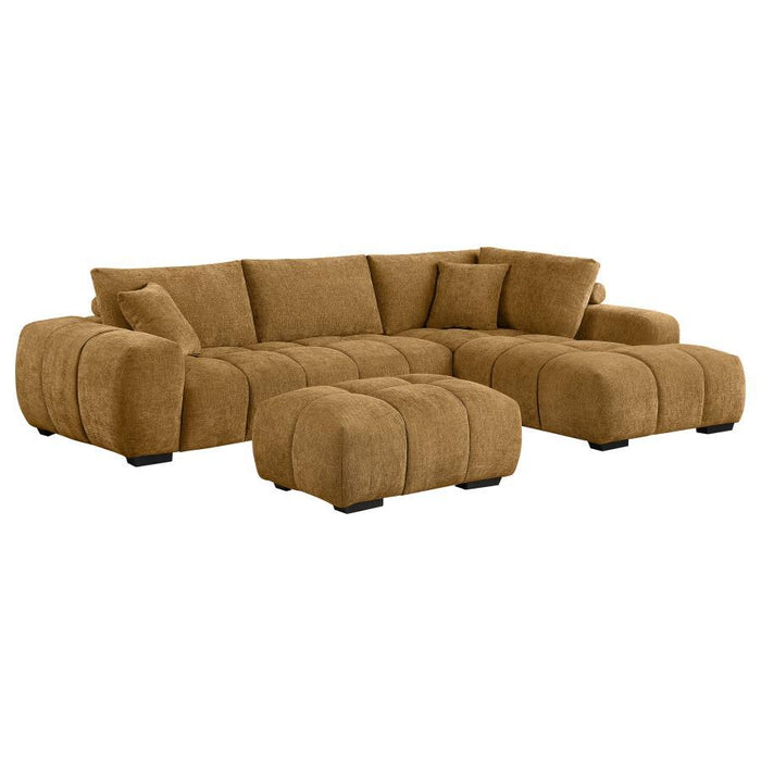 Camacho - Upholstered Sectional Sofa & Ottoman Set