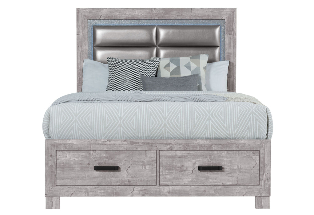 Nolan - Full Bed Group - Gray