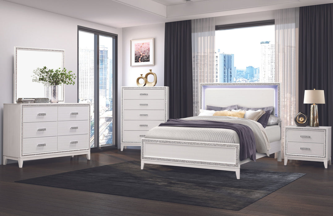 Lily - Queen Bed Group - White