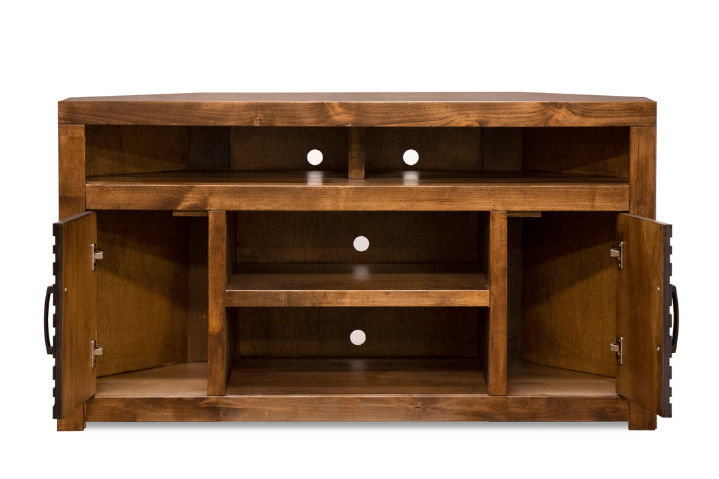 Sausalito - 52" Corner TV Stand - Whiskey