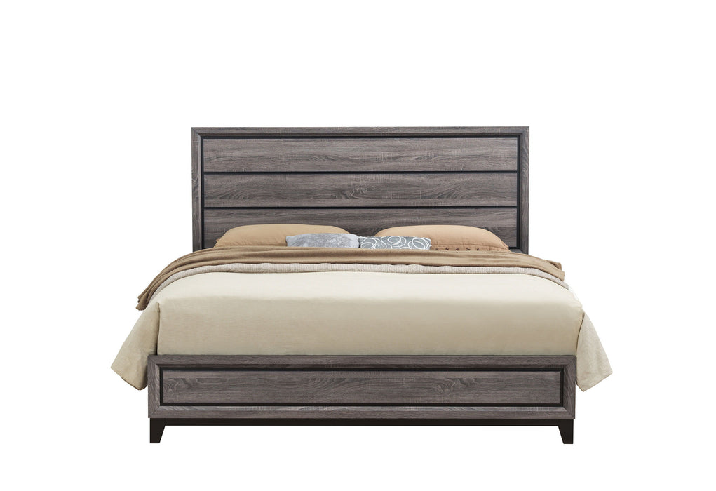 Kate - King Bed Group - Gray